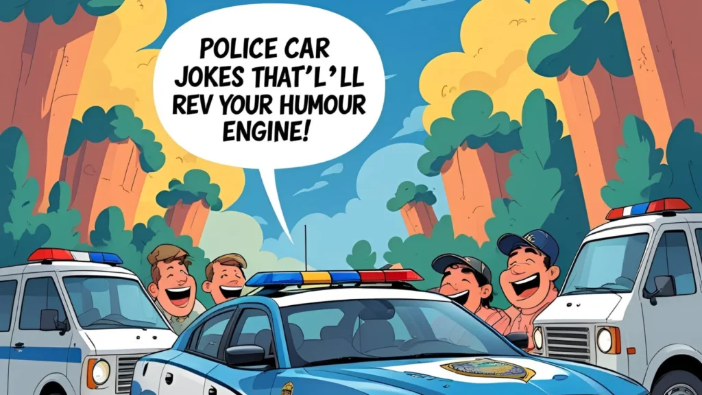 Police Car Jokes That’ll Rev Your Humor Engine