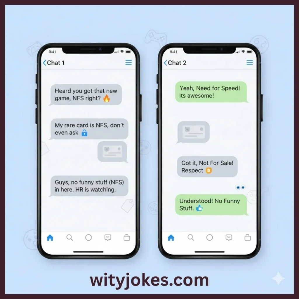 Examples of NFS in Real Conversations