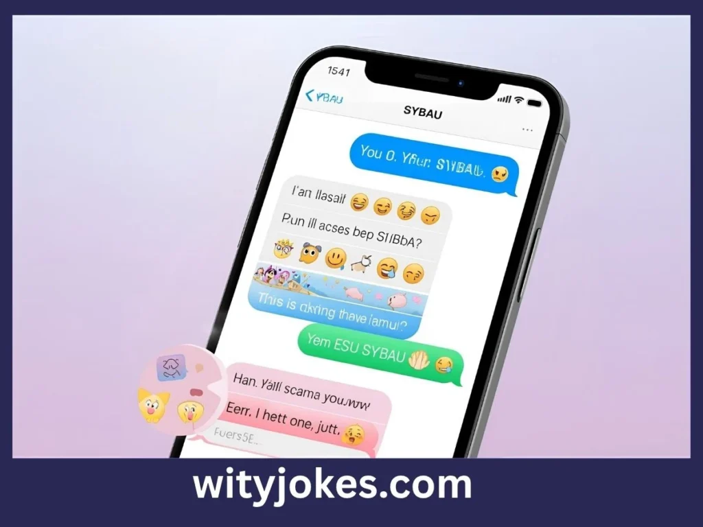 Examples of SYBAU in Conversation