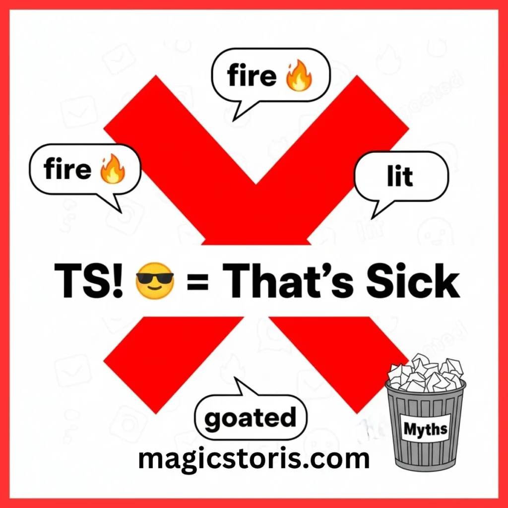 Myth: “TS = That’s Sick”