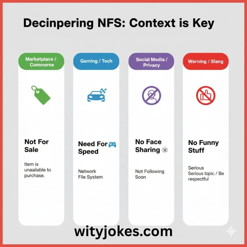 NFS Meanings Compared