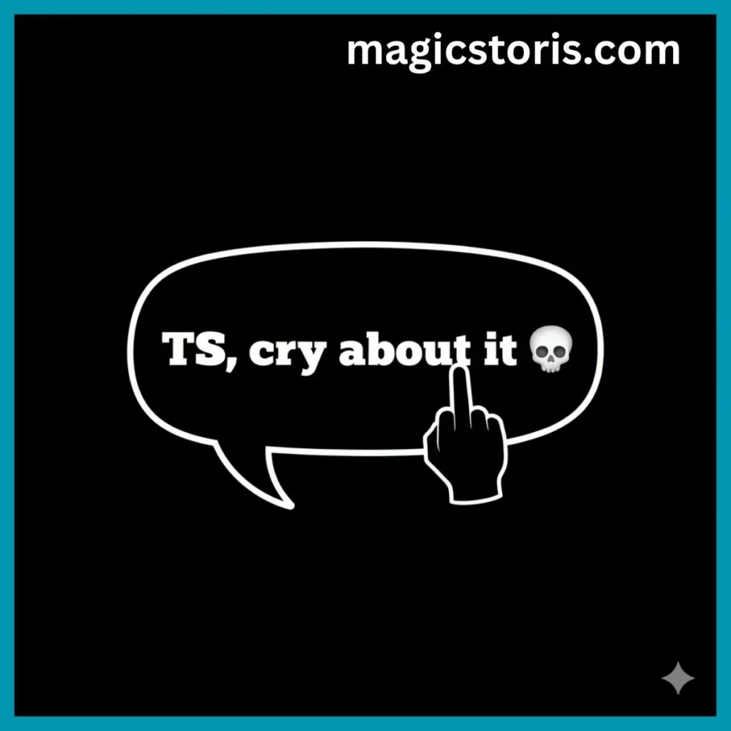 Tough Shit – Sarcastic Dismissal