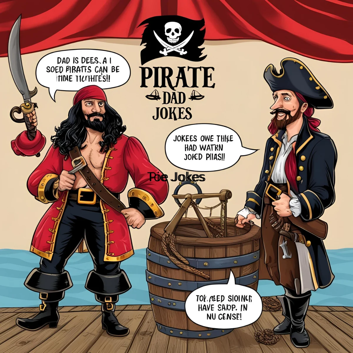 Read more about the article 400+Hoist the Humor: Pirate Dad Jokes to Make You Laugh Like a Scurvy Dog For 2025