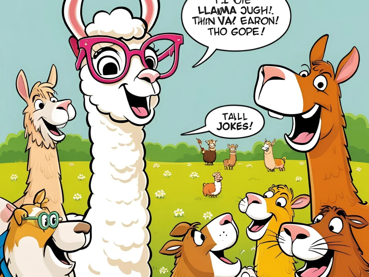 Read more about the article 175 Hilarious Llama Jokes to Make You Spit with Laughter