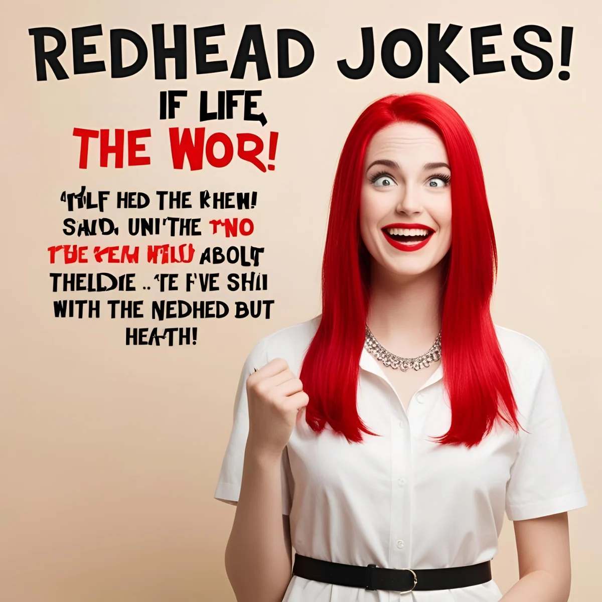 Read more about the article 340+Redhead Jokes to Light Up Your Day with Fiery Fun  For 2025