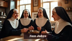 Read more about the article Nun Jokes | 243 That’ll Bless Your Funny Bone in 2025<div class="last-updated" style="font-size:14px; font-weight:bold; color:#444; background:#f5f5f5; padding:10px; border-radius:5px; margin-top:10px; margin-bottom:20px;">
                 Last updated: July 29, 2025 at 3:58 pm by official.msgzi@gmail.com
            </div>