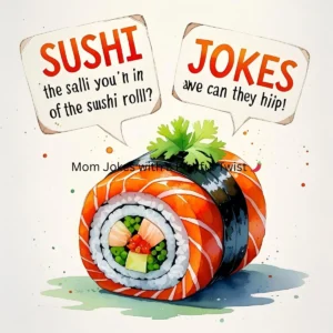 Read more about the article 200+ 🍣 Best Sushi Jokes to Keep You Rolling with Laughter For 2025<div class="last-updated" style="font-size:14px; font-weight:bold; color:#444; background:#f5f5f5; padding:10px; border-radius:5px; margin-top:10px; margin-bottom:20px;">
                 Last updated: August 25, 2025 at 4:11 am by official.msgzi@gmail.com
            </div>