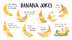 Read more about the article  290+ Banana Jokes for Kids: A-Peeling Fun for Everyone For  2025<div class="last-updated" style="font-size:14px; font-weight:bold; color:#444; background:#f5f5f5; padding:10px; border-radius:5px; margin-top:10px; margin-bottom:20px;">
                 Last updated: September 30, 2025 at 2:26 pm by official.msgzi@gmail.com
            </div>