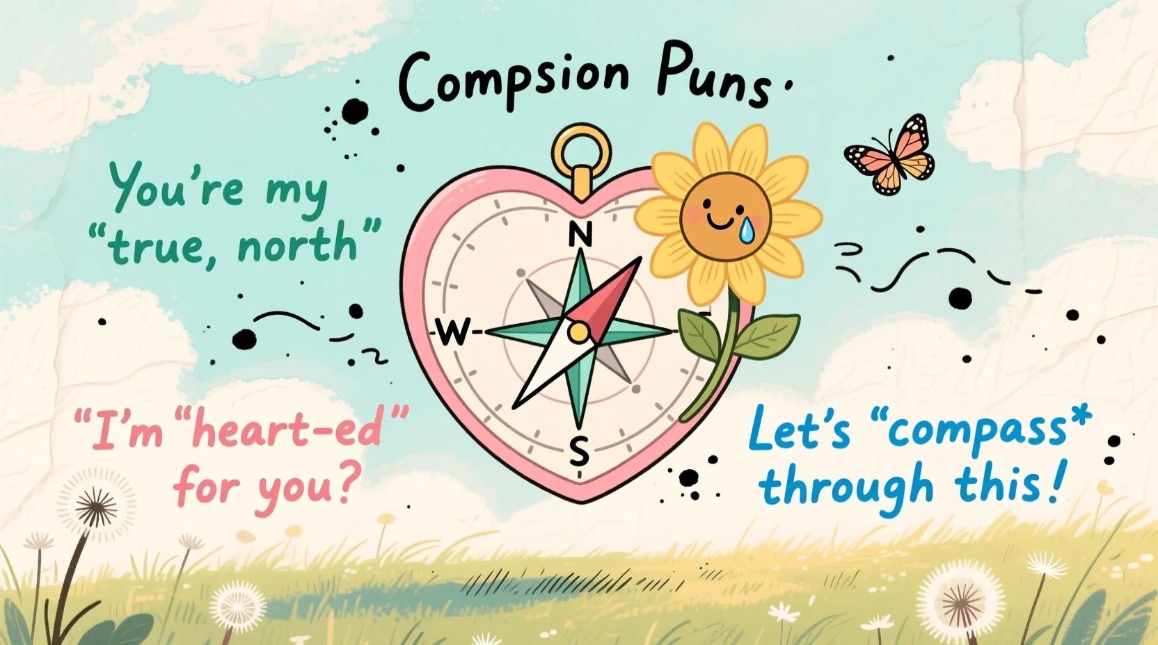 Read more about the article 450+ Funny Compassion Puns That Warm the Heart For 2025❤️😂