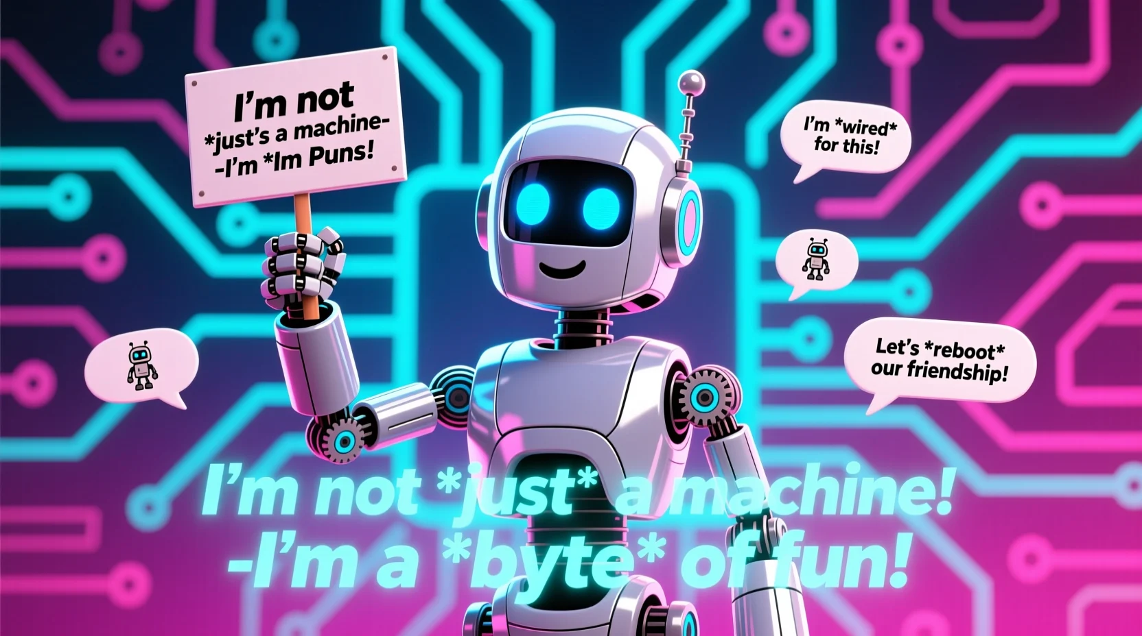 Read more about the article Funny Robot Puns 🤖Hilarious Tech Humor to Power Up Your Day For 2026