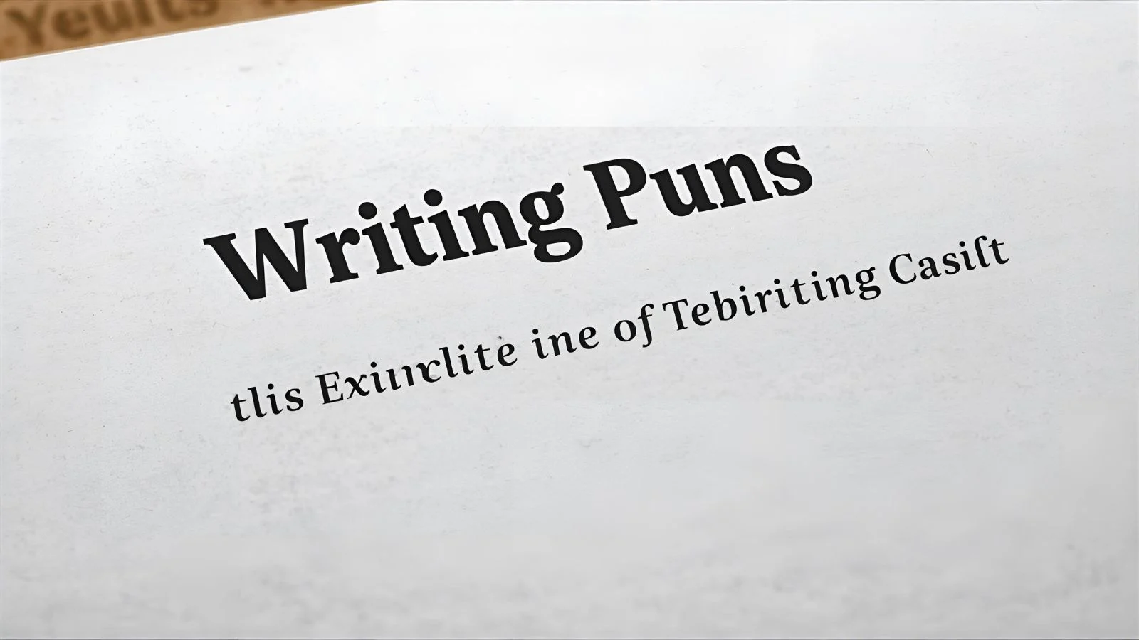 Read more about the article 350+Witty Writing Puns to Inspire Your Inner Author For 2025