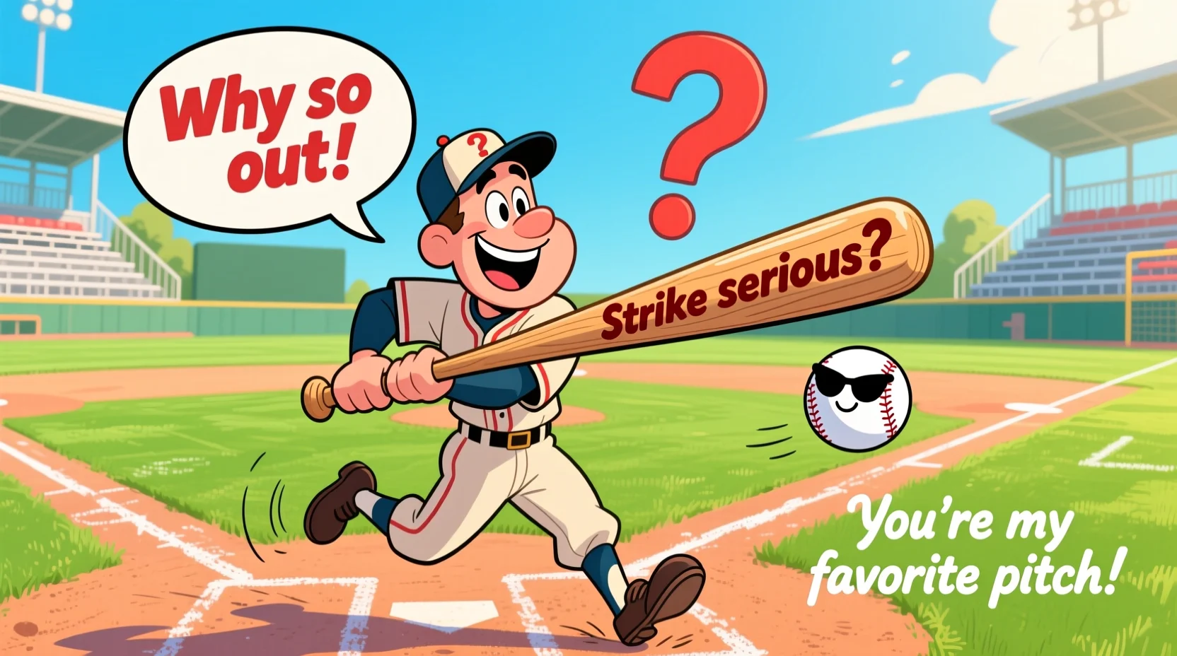 You are currently viewing 540+Funny Baseball Puns Every Fan Will Love For 2026<div class="last-updated" style="font-size:14px; font-weight:bold; color:#444; background:#f5f5f5; padding:10px; border-radius:5px; margin-top:10px; margin-bottom:20px;">
                 Last updated: December 9, 2025 at 2:07 pm by official.msgzi@gmail.com
            </div>