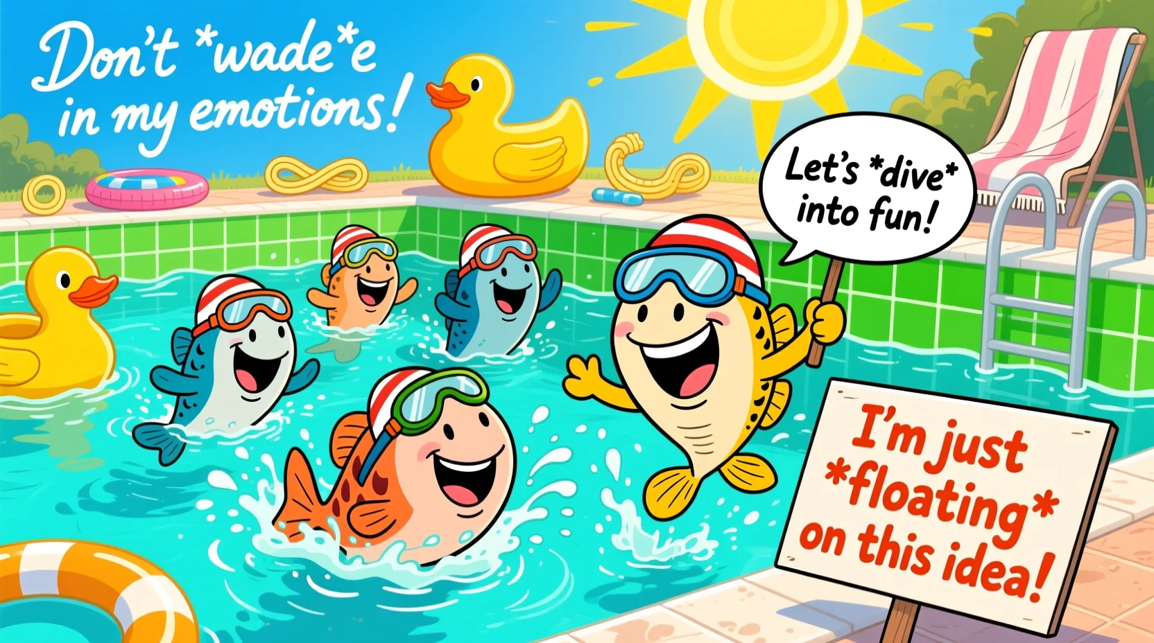 You are currently viewing 450+Funny Swimming Puns to Keep Your Humor Afloat For 2026<div class="last-updated" style="font-size:14px; font-weight:bold; color:#444; background:#f5f5f5; padding:10px; border-radius:5px; margin-top:10px; margin-bottom:20px;">
                 Last updated: December 12, 2025 at 4:01 pm by official.msgzi@gmail.com
            </div>