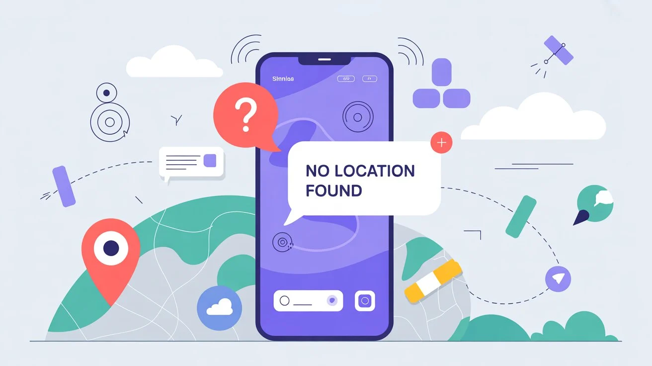 Read more about the article What Does “No Location Found” Mean? Causes, Fixes & Guide
