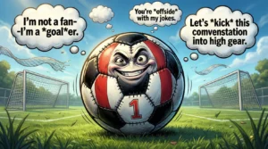 Read more about the article 879+ Soccer Puns to Cheer Up Game Day For 2026<div class="last-updated" style="font-size:14px; font-weight:bold; color:#444; background:#f5f5f5; padding:10px; border-radius:5px; margin-top:10px; margin-bottom:20px;">
                 Last updated: January 7, 2026 at 3:45 pm by official.msgzi@gmail.com
            </div>